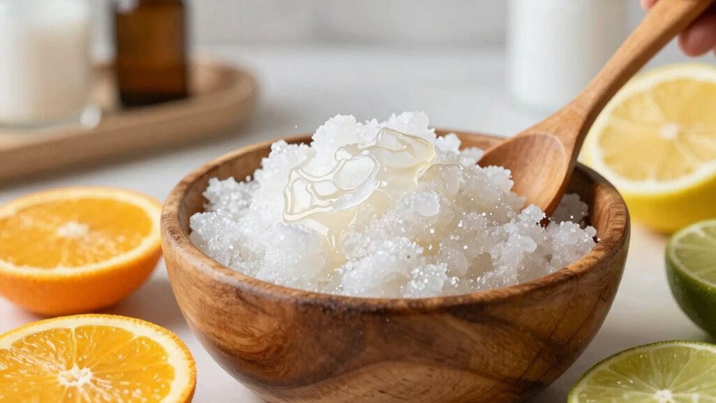 diy sugar scrub gentle moisturizing exfoliant