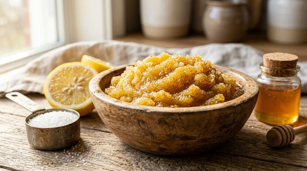 easy diy sugar scrub tutorial