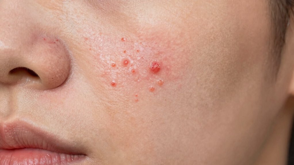 fungal acne malassezia folliculitis distinguishable by uniform itchy bumps