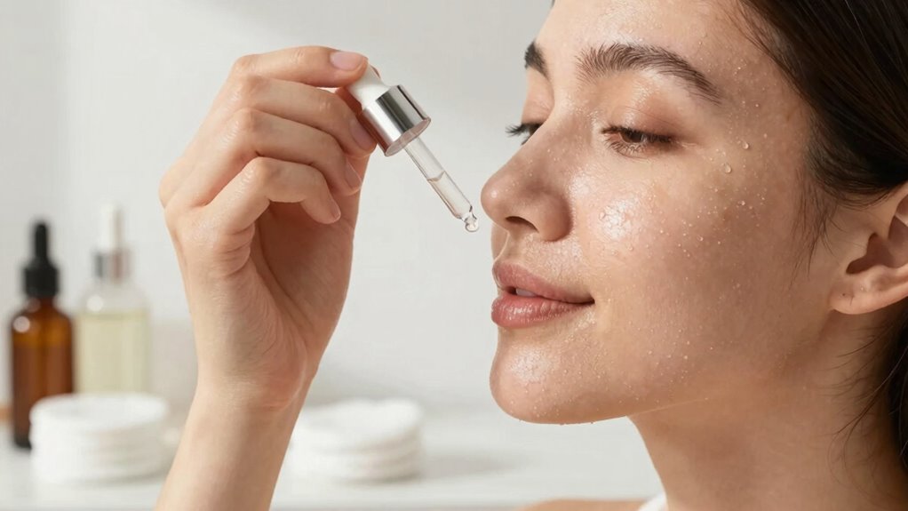 gentle glycolic routine with sun protection
