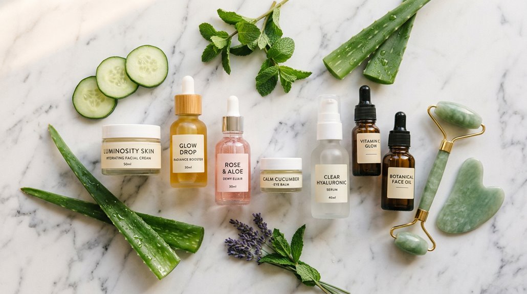 glass skin skincare inspiration board ideas