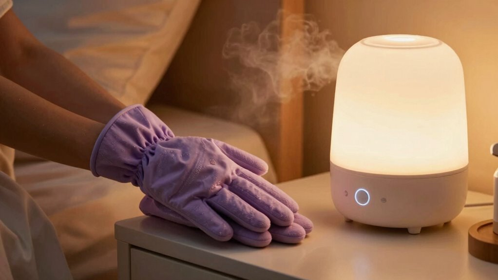 gloves moisturizer humidifier overnight
