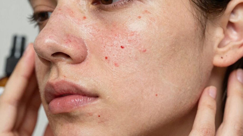hair products worsen acne avoid touching