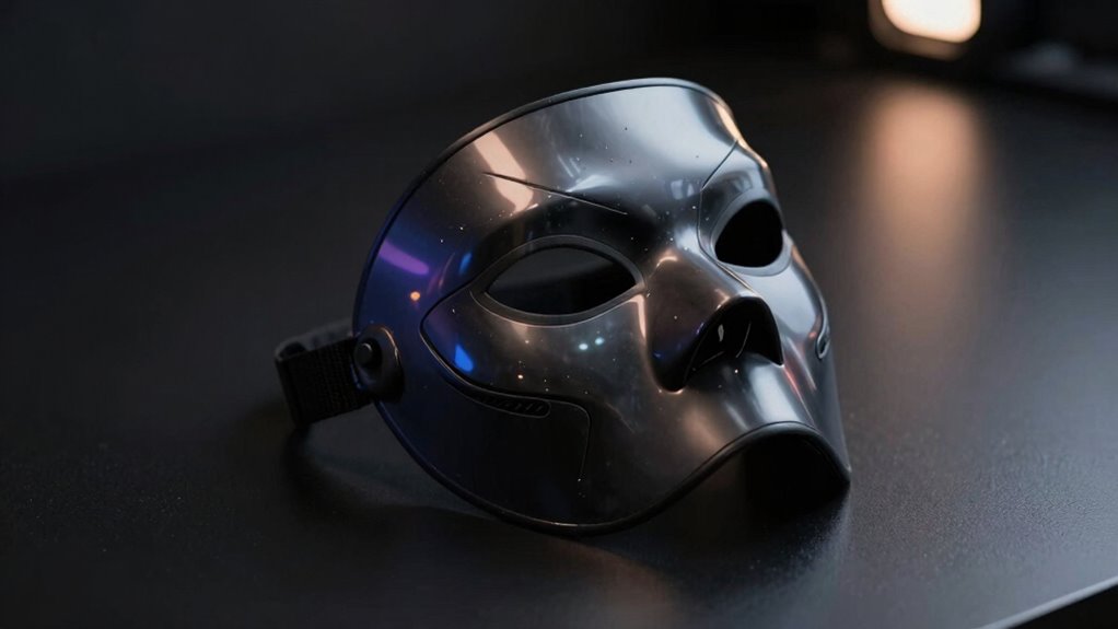 handmade look resin mask differences