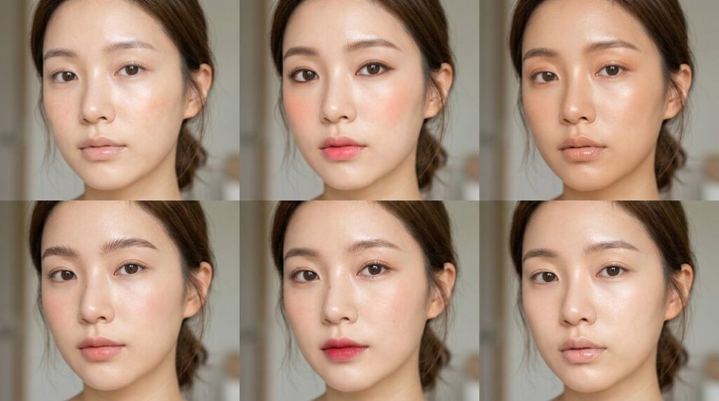 korean natural dewy makeup ideas