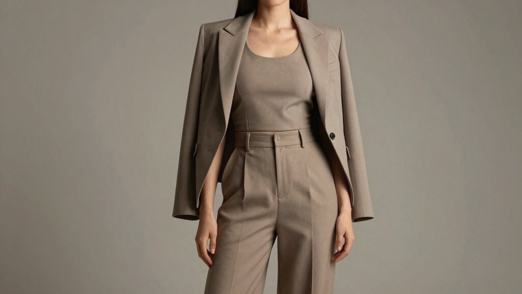 layered structured pieces sculpt silhouette