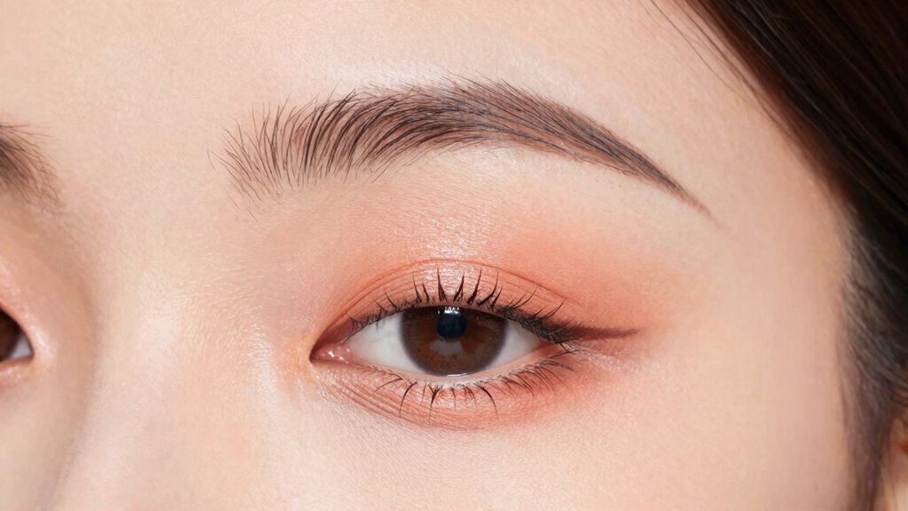 matte peach for subtle warmth