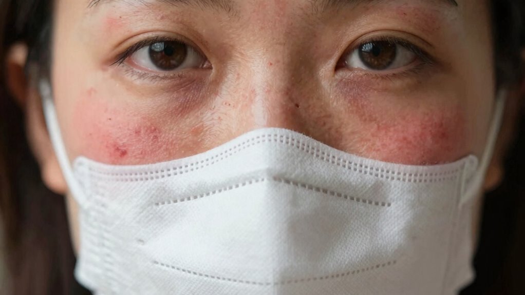 muzzle masks cause skin irritation