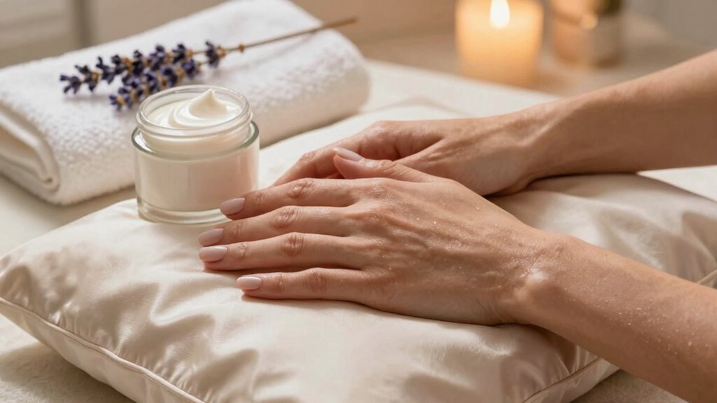 nighttime hand hydration routine works