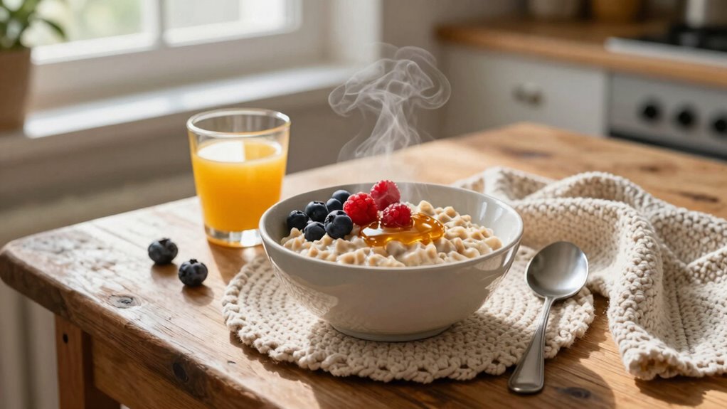 nourishing simple breakfast routine
