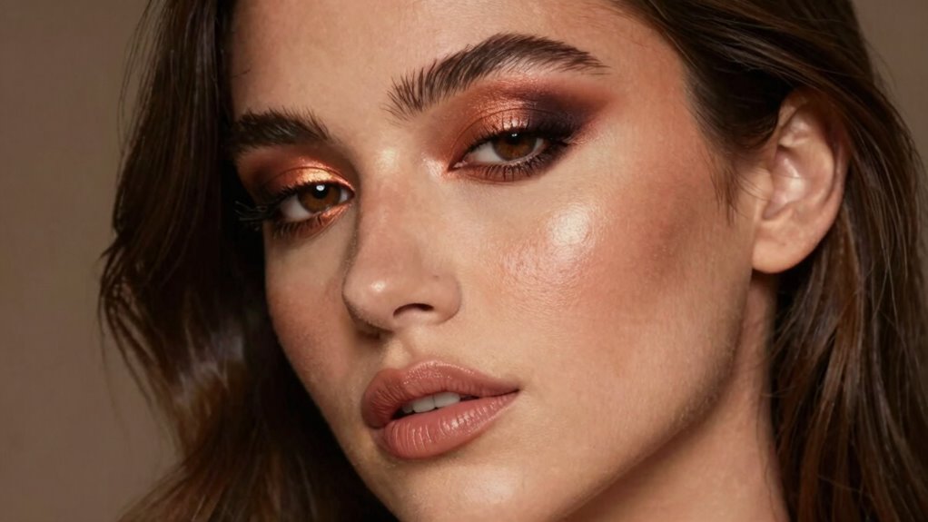 olive skin warm eye shades