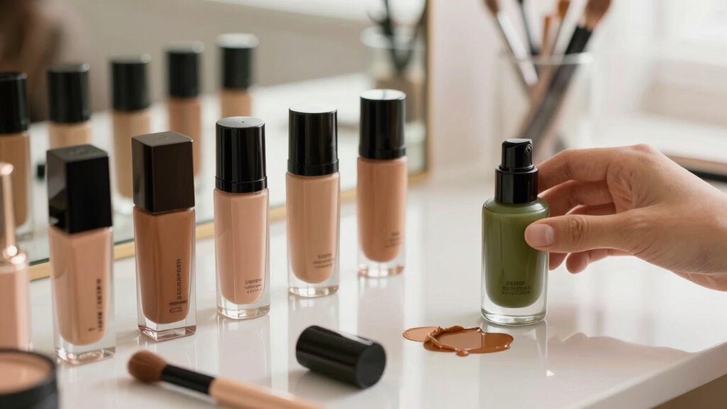 olive undertone friendly foundations glow