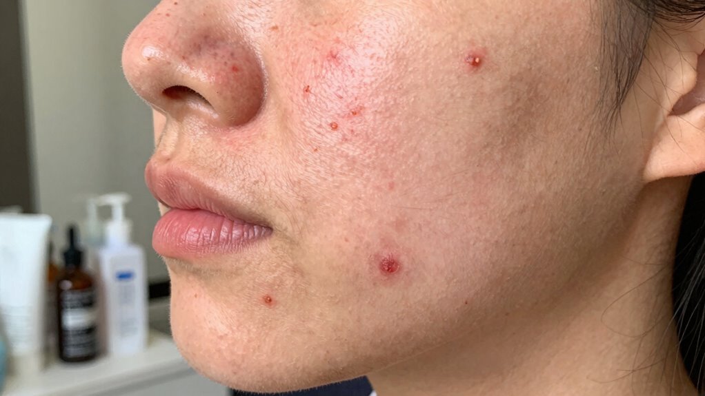 persistent fungal acne seek dermatologist