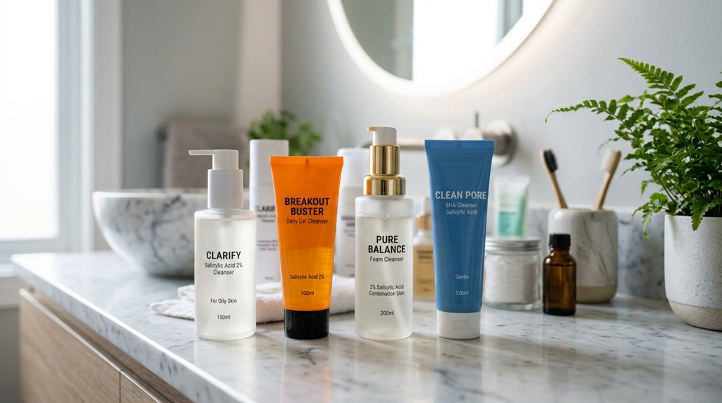 salicylic cleanser by skin type