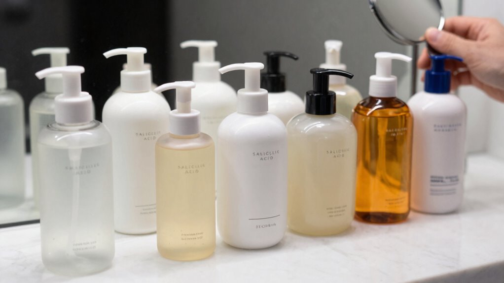 salicylic cleanser suitability cues