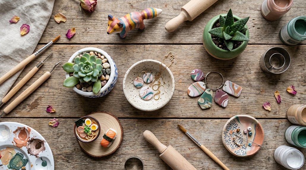 seven diy clay crafts at home