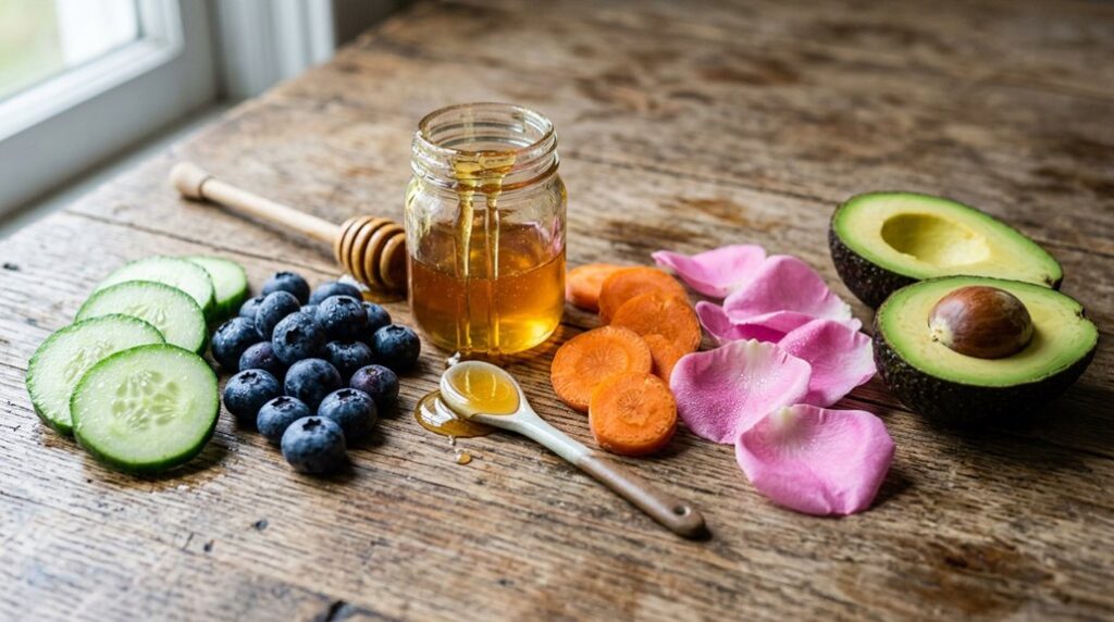 six skin foods for radiant skin