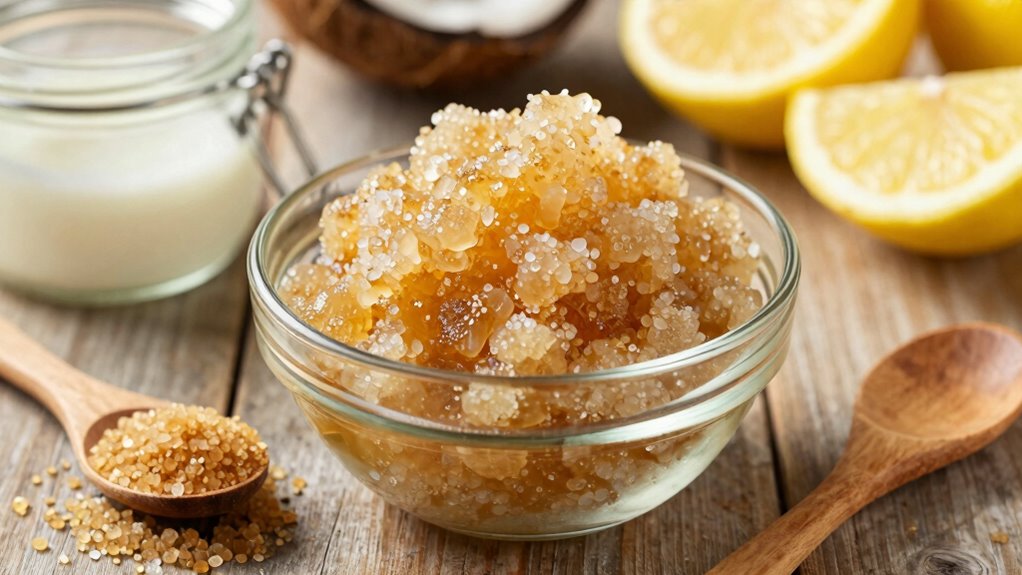sugar scrub ratios oils scents
