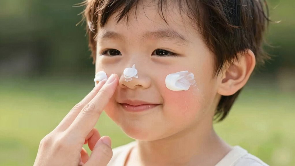 sunscreen techniques for kids