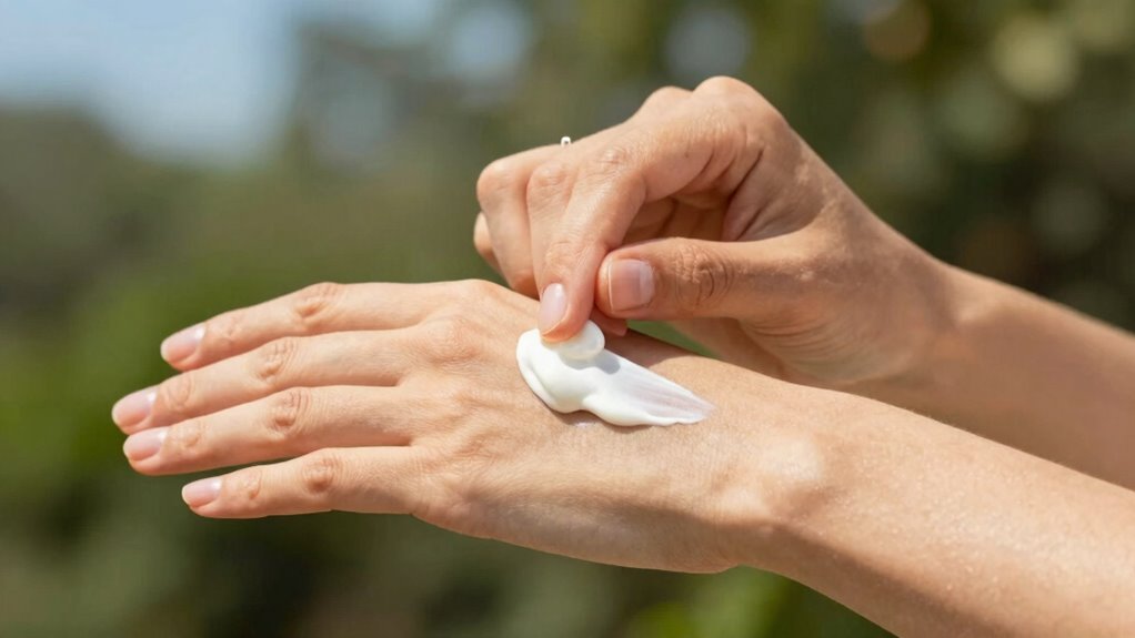 two finger lengths for face