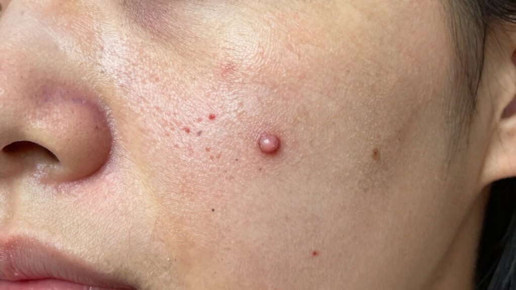 types and signs of pimples differ