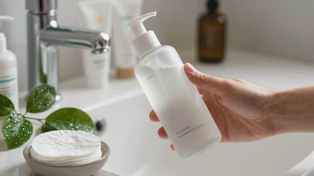 use sa cleanser cautiously